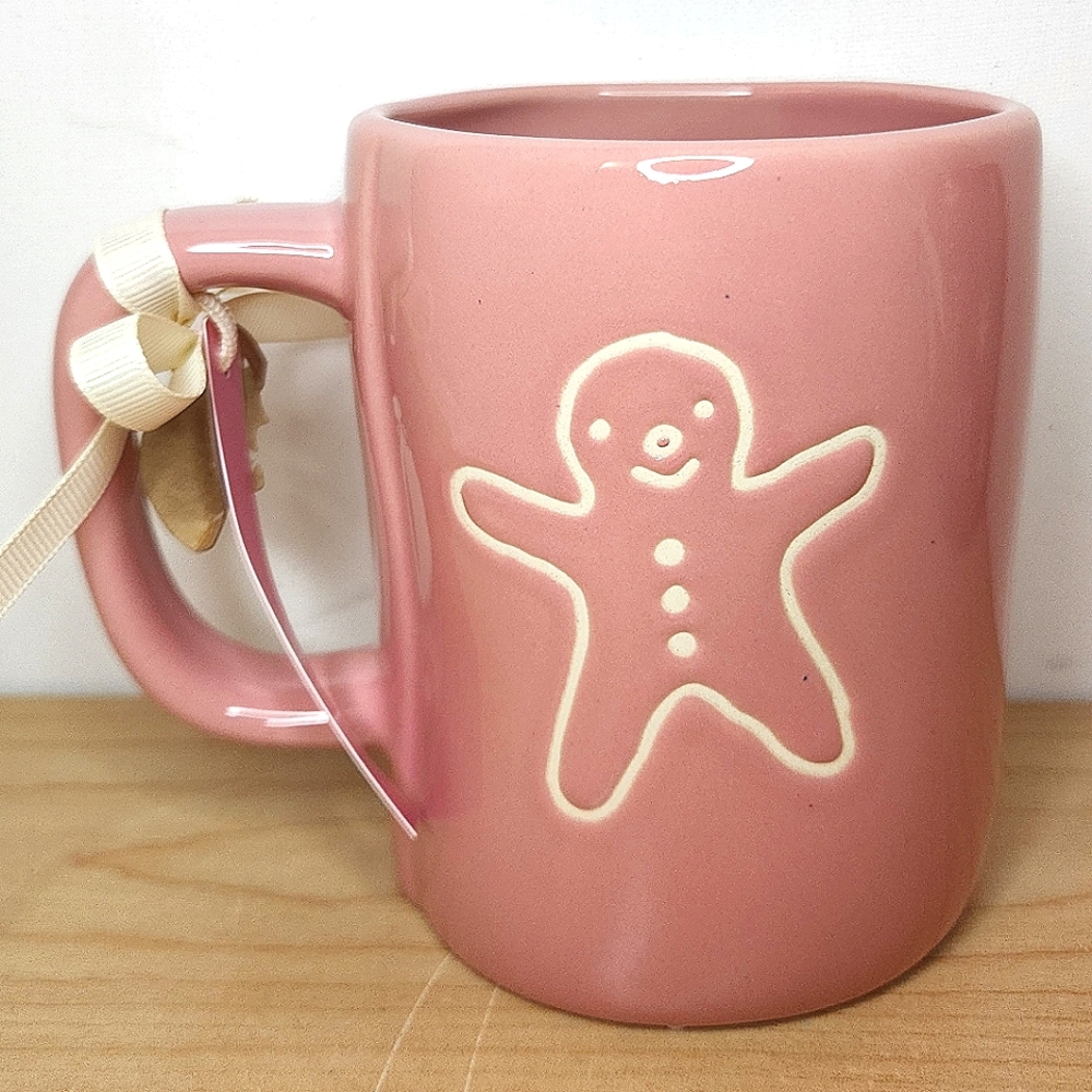 🆕️ Rae Dunn Pink Hot Cocoa Double Sided Mug